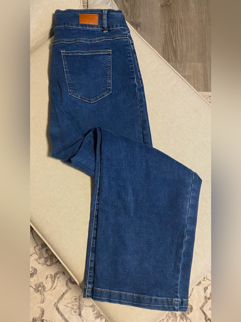 Classic High-Rise Dark Blue Women’s Jeans